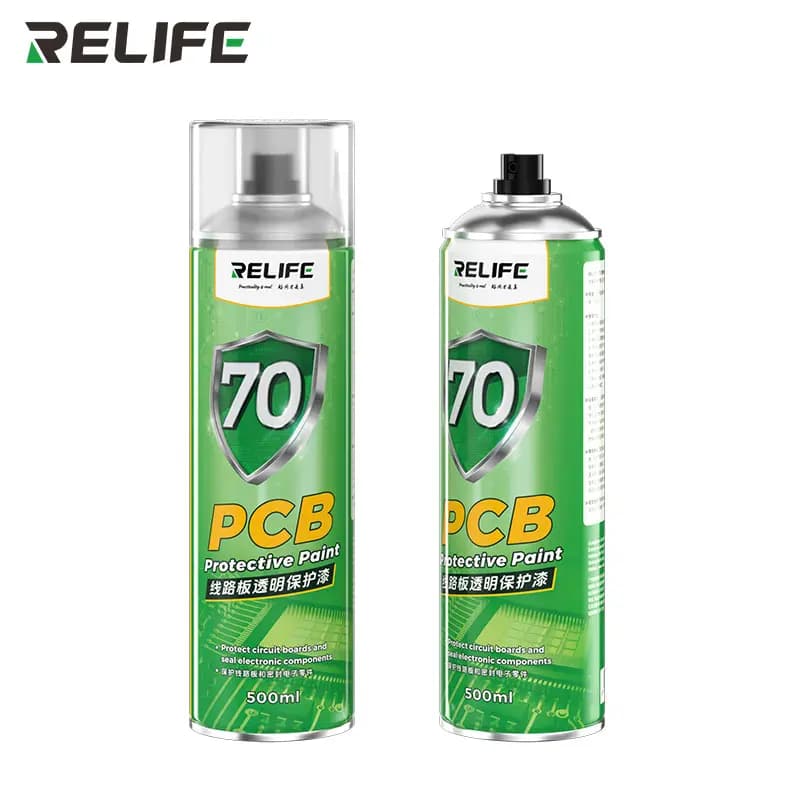 RELIFE 70 Circuit Board Protective Paint for Circuit Board Cable Repair Insulation Anti-short Circuit Protection Paint