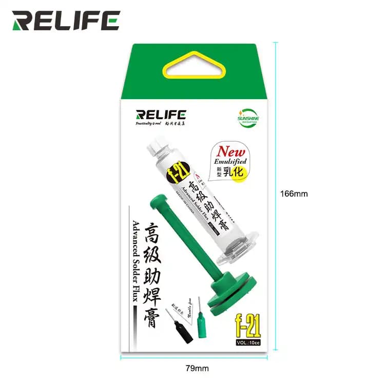 RELIFE F-21 New emulsified advanced solder flux set