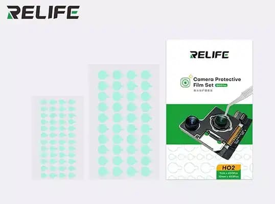 RELIFE HO2 Camera Protection Sticker Set/Green