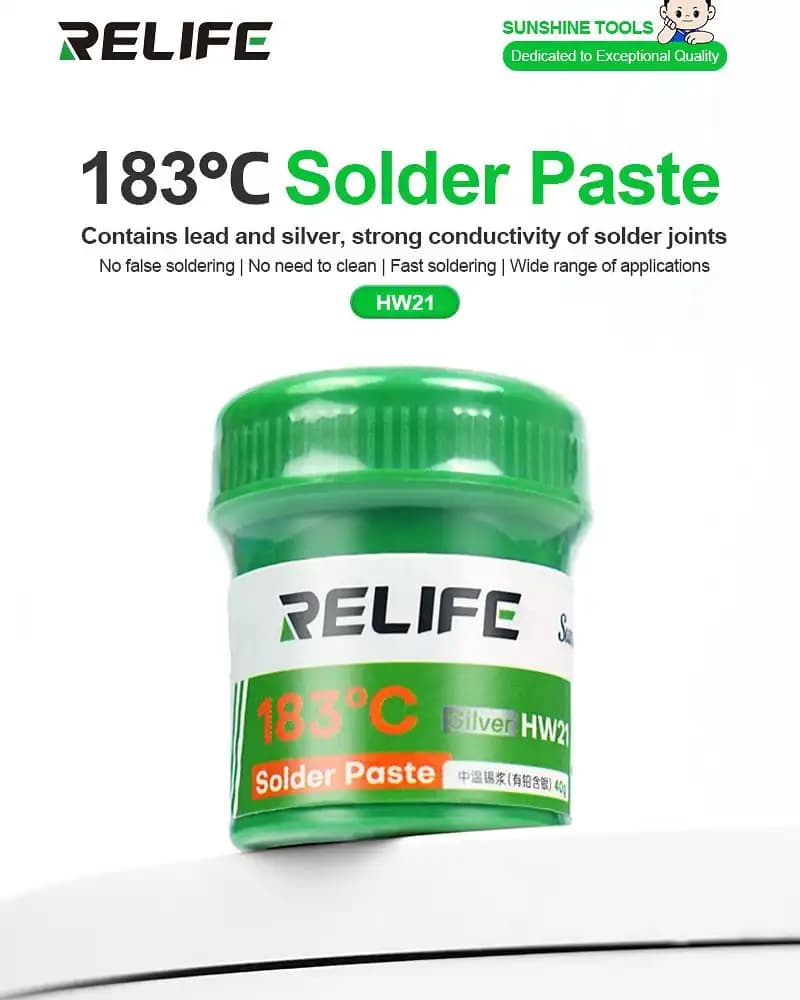 RELIFE HW21 183℃ Solder Paste