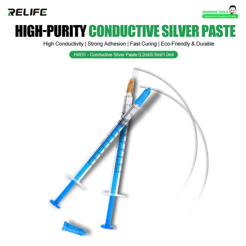 RELIFE HW31 Conductive Silver Paste 0.2ML