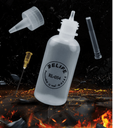 RELIFE RL-054 solvent bottle with needle
