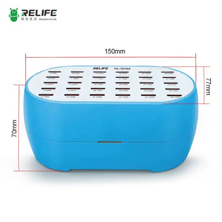 RELIFE RL-304M Intelligent high power 30 port charger