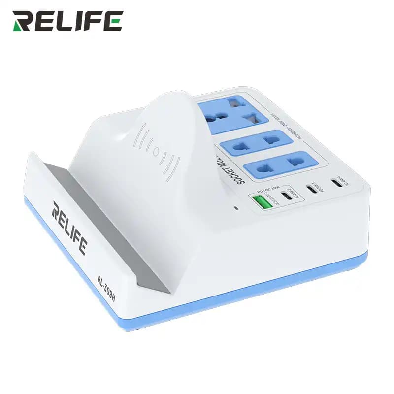 Relife RL-309H 72W QC & PD Charging Station with 15W Wireless Charging
