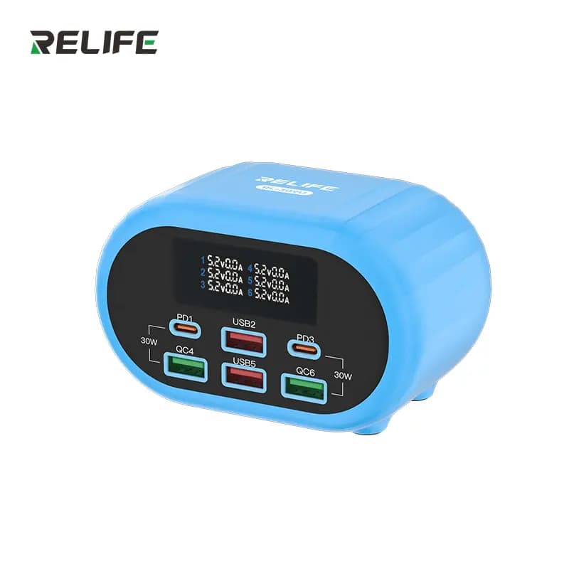 Relife RL-309U 72W Dual PD + Dual QC Smart Fast Charger