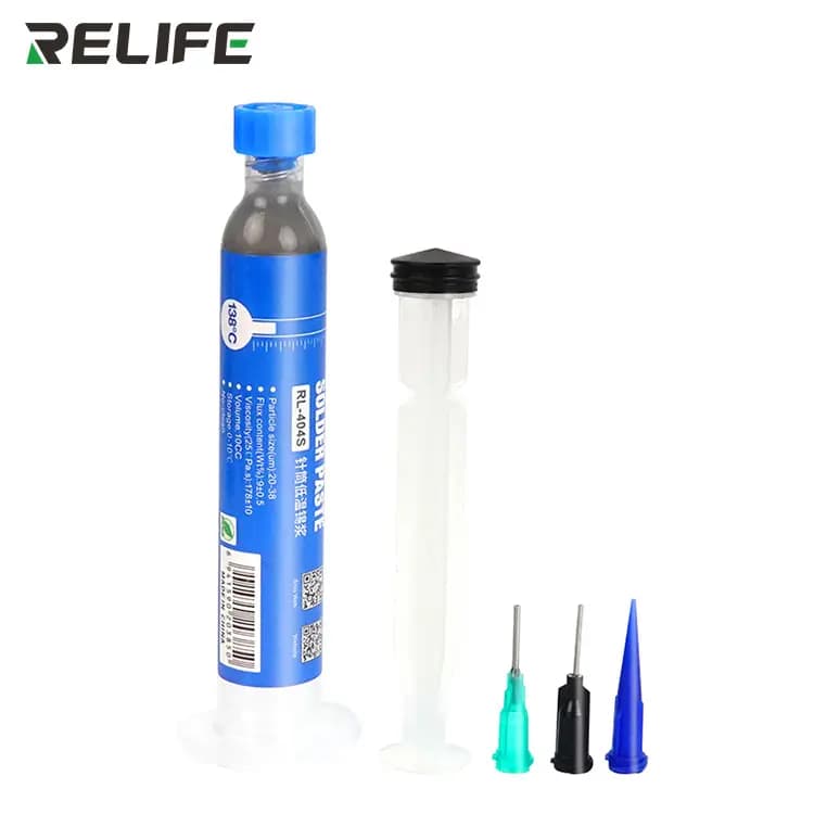 RELIFE RL-404S 138℃ solder paste