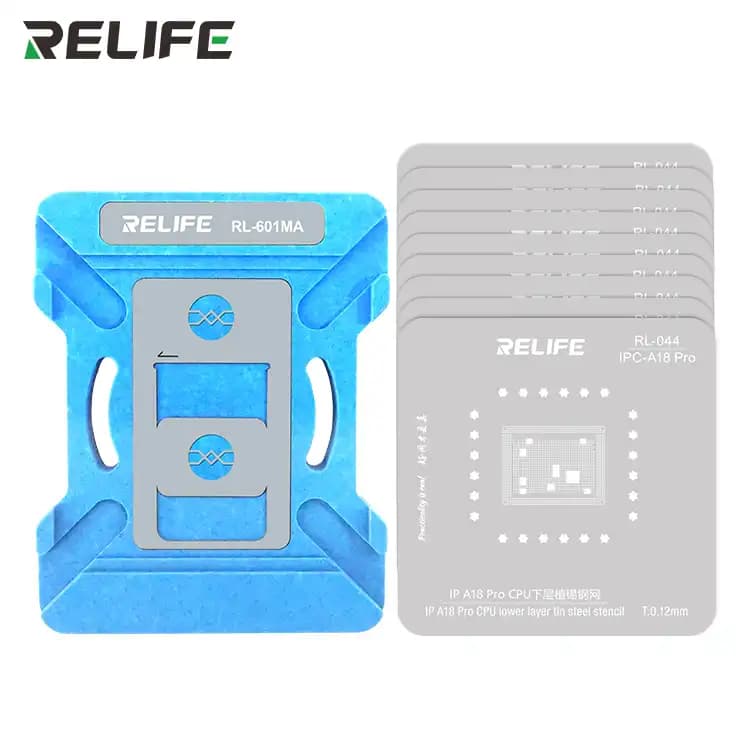 RELIFE RL-601MA CPU Tin Planting Tool Set – IP Series (A8–A18 Pro)