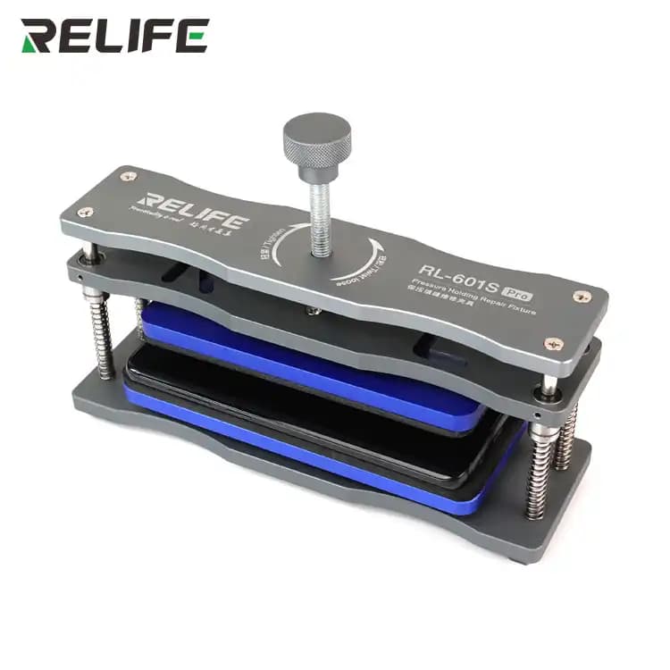 RELIFE RL-601S Pro Pressure Retaining Caulking Repair Fixture Special Pressure Holding For Curved Edge Phone