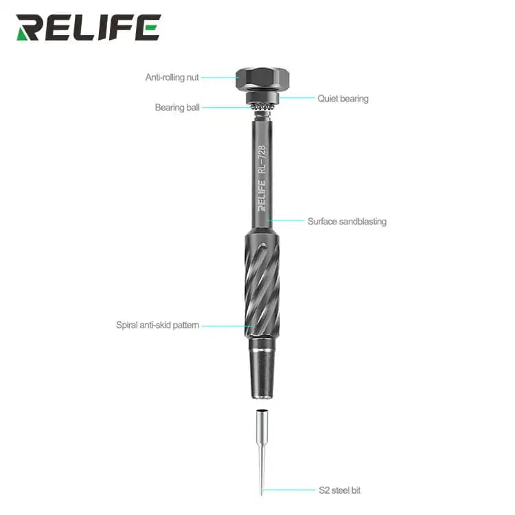RELIFE RL-728A 2D sturdy mobile phone repair screwdriver set