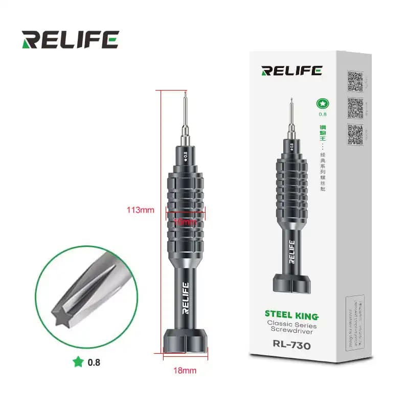 Relife RL-730 Steel Cannon King Classic Series Screwdriver