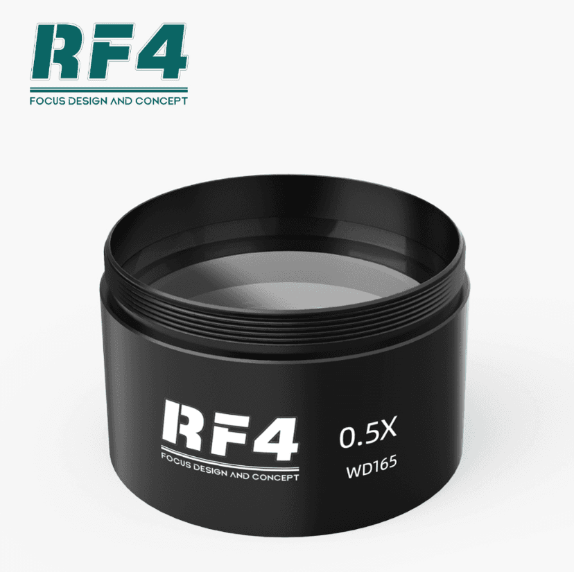 RF4 0.5X WD165 Microscope Auxiliary Lens
