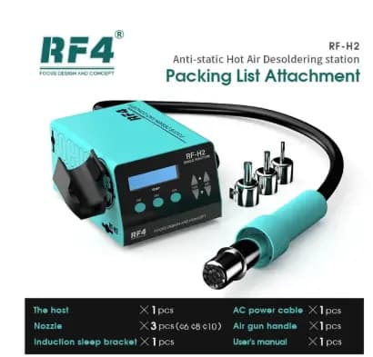 RF4 RF-H2 ESD Rework Station SMD