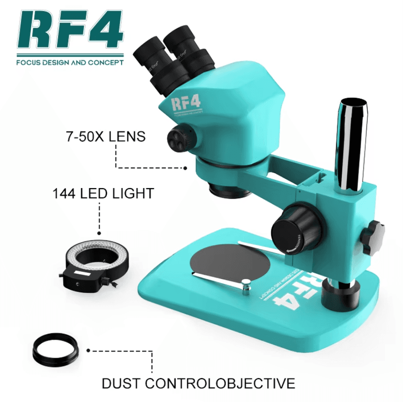 RF4 RF7050 Binaculor Microscope with B1 Base