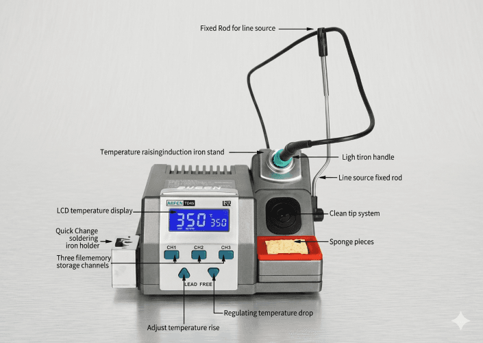 Sugon T26D Desoldering Two seconds to melt the tin Heat up immediately Soldering Station