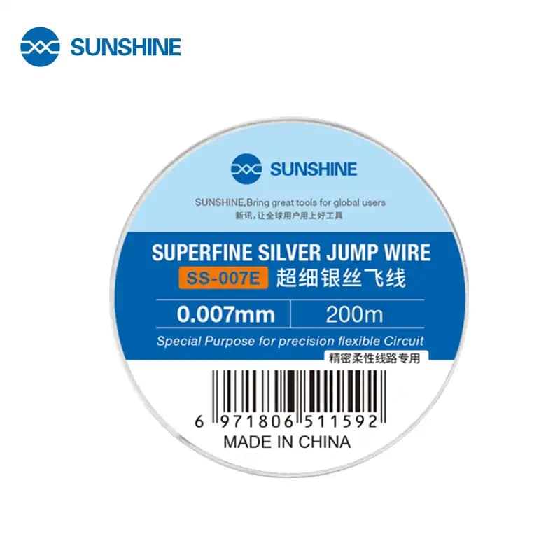 SUNSHINE SS-007E silver jumper wire0.007MM