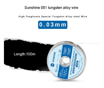 Sunshine SS-051 0.03mm LCD Cutting wire