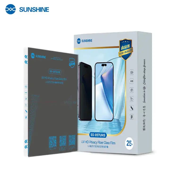 SUNSHINE SS-057UHS UV HD Anti-Peeping Fiber Glass Protective Film