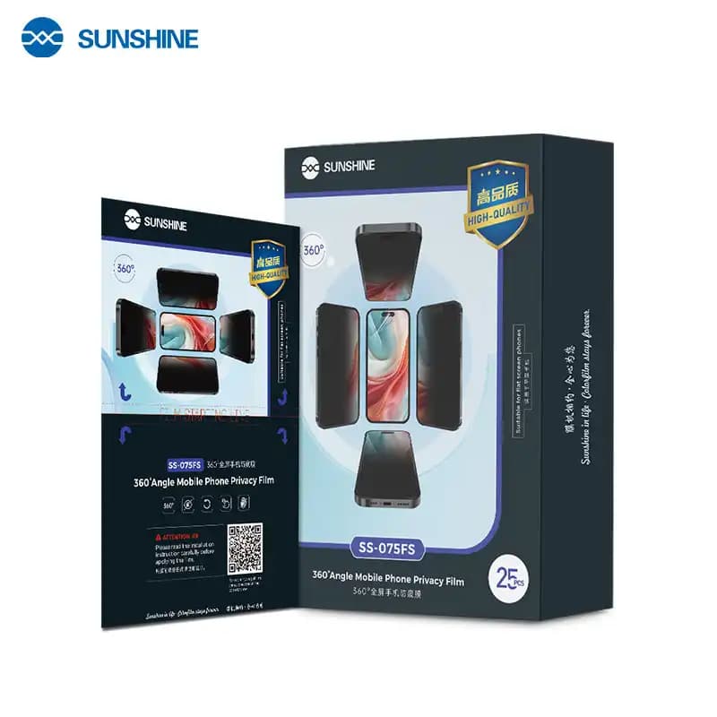 SUNSHINE SS-075FS 360° angle mobile phone privacy film
