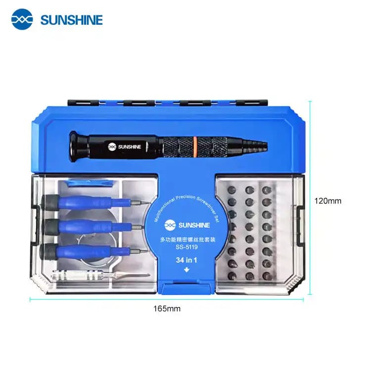 SUNSHINE SS-5119 34 in 1 Multifunction Precision Screwdriver Set
