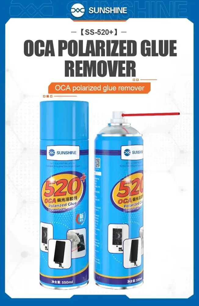 Sunshine SS-520+ Screen OCA Polarized Glue Remover LCD Display