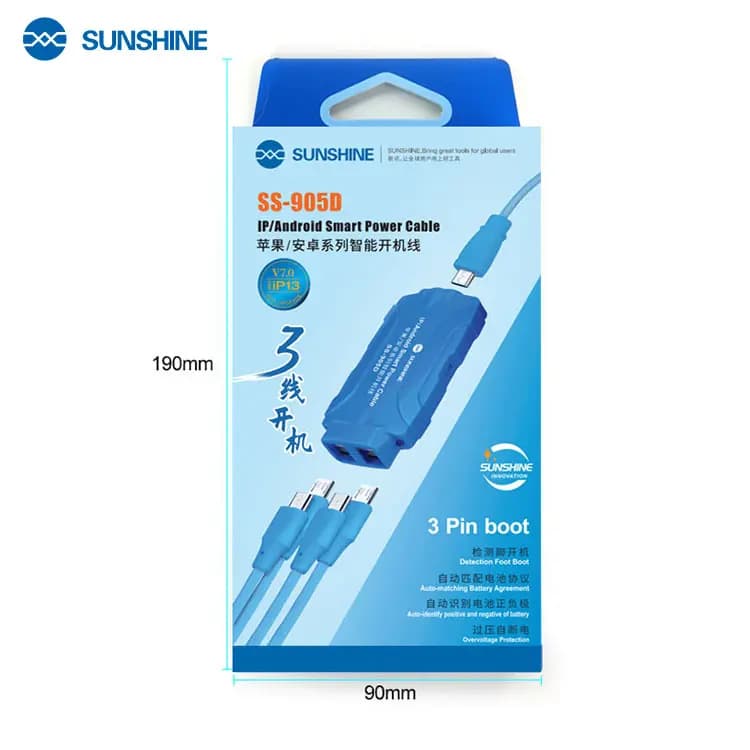 SUNSHINE SS-905D Smart Boot Cable