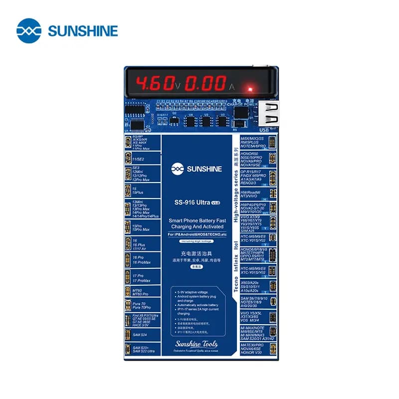 SUNSHINE SS-916 Ultra IP Android Charging Activation