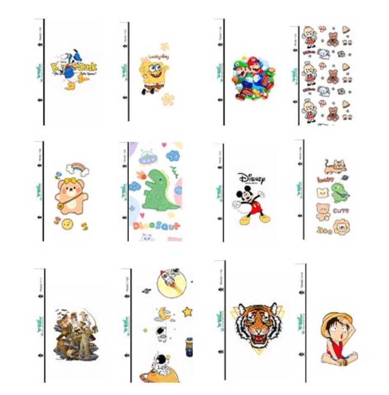 TRANSPARANT SKIN WITH DESIGNS