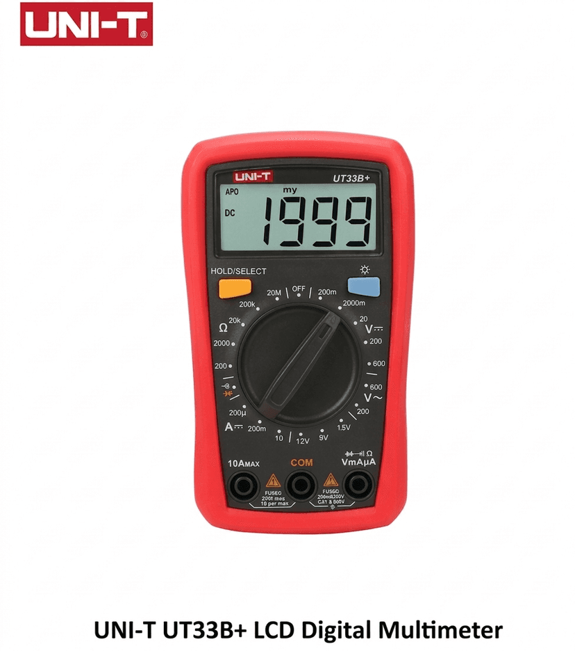UNI-T UT33B+ LCD Digital Multimeter