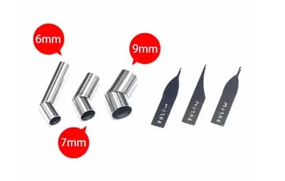 UNIVERSAL BENT NOZZLE JABE 3 SIZE WITH BLADES