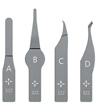 XZZ D004 SHARP CPU REWORK BLADEs without handle