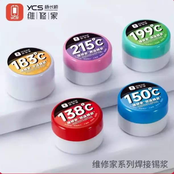 YCS 50g Solder Paste 215º High Tempreture