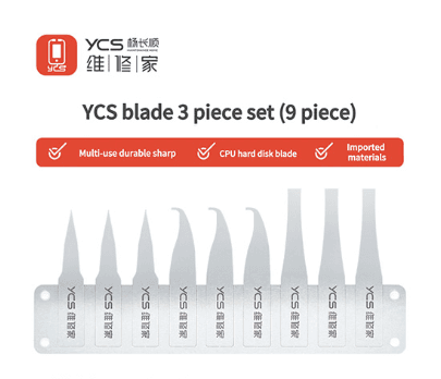 YCS Blade 3 piece Set (9pcs)
