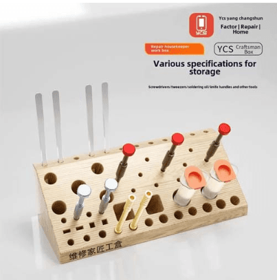 YCS New 59 IN1 Multi Specification Wooden Storage Box