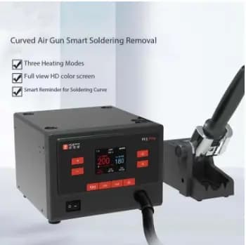 YCS R1 Pro 1000W Intelligent Soldering Station Hot Air Gun with 4 Nozzles