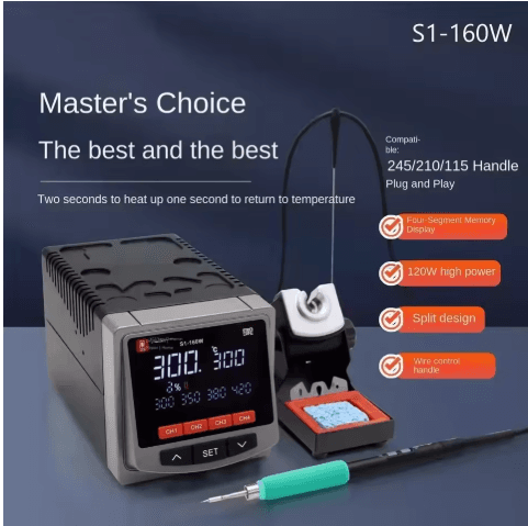 YCS S1-160W Digital Display Soldering Iron Station