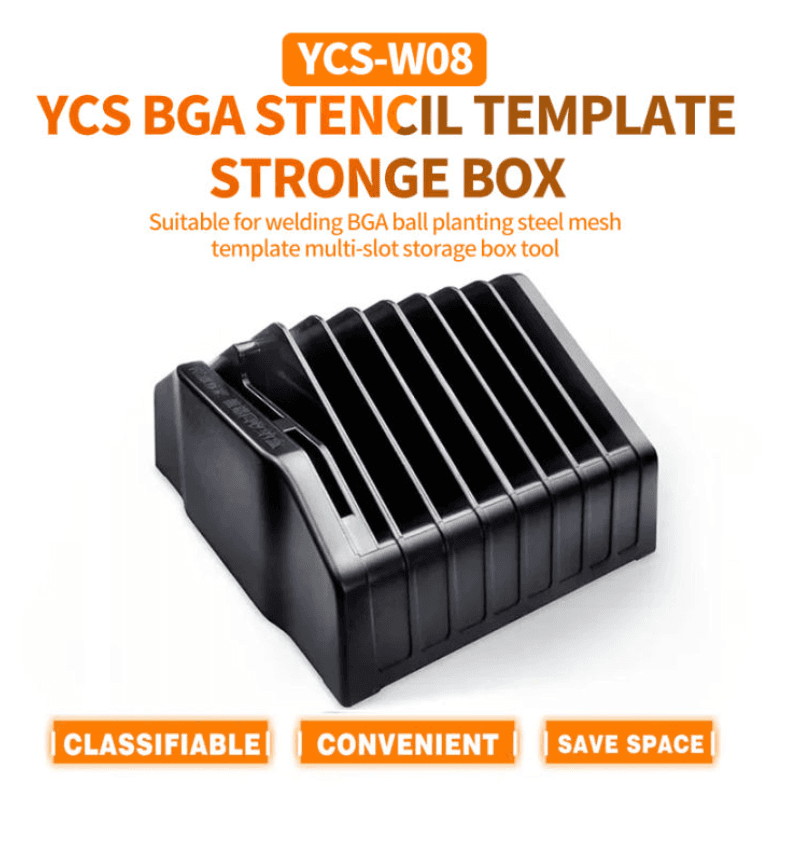 YCS-W08 Reballing Stencil Storage Box