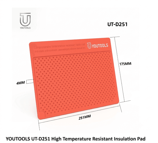 YOUTOOLS UT-D251 High Temperature Resistant Insulation Pad