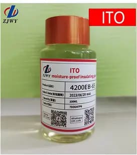 ZJWY imported tafille ITO moisture peoof insulating glue(100ml)