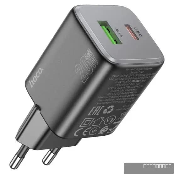 HOCO 4120+B656-+harm PD20W+QC3.0 charger(EU)