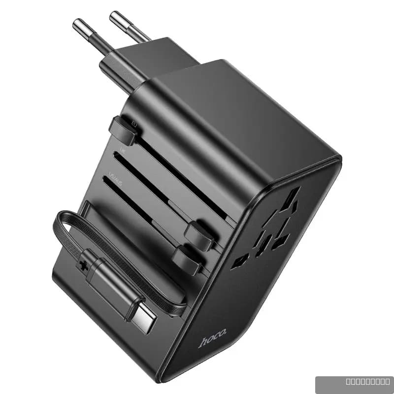 HOCO AC18 Supporter PD35W(telescopic cable+1C2A) universal conversion charger