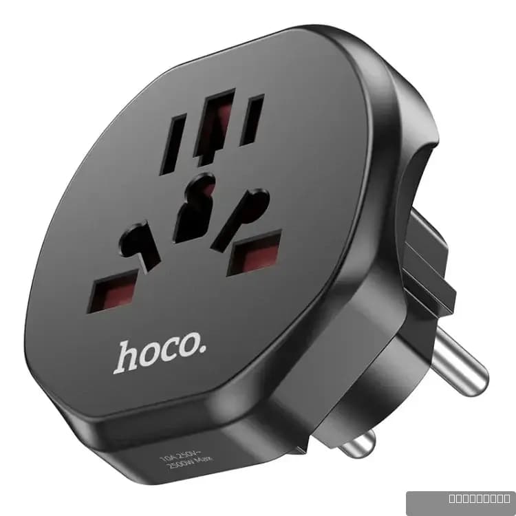 HOCO AC6 Unimpeded universal conversion plug(US)