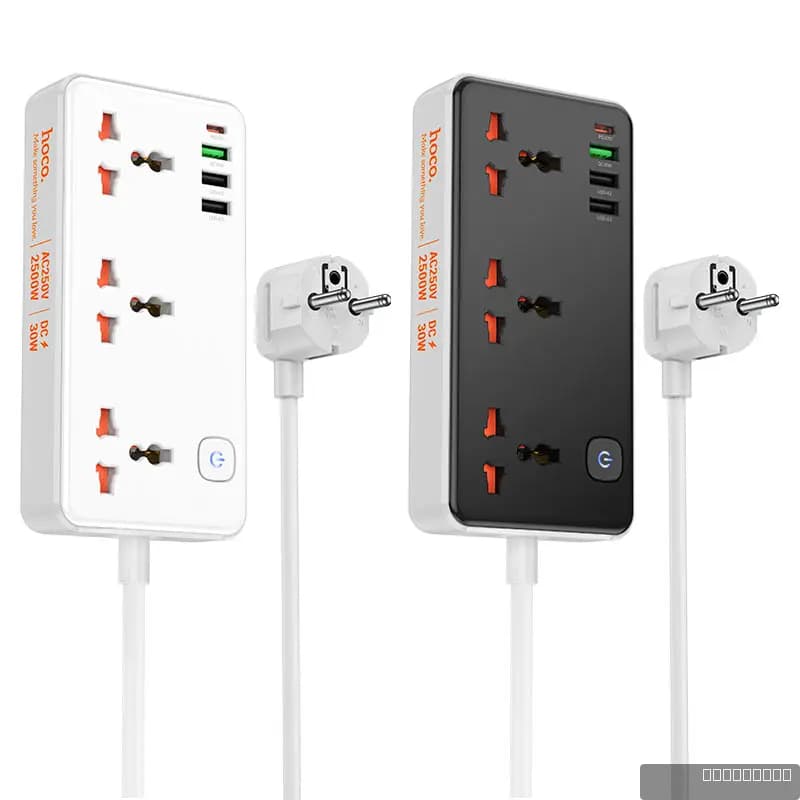 HOCO AC8A Storm 3-position socket(PD30W/1C3A)(EU)