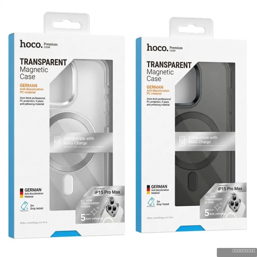 HOCO Amber magnetic protective case for iP15 Pro Max(AS3)