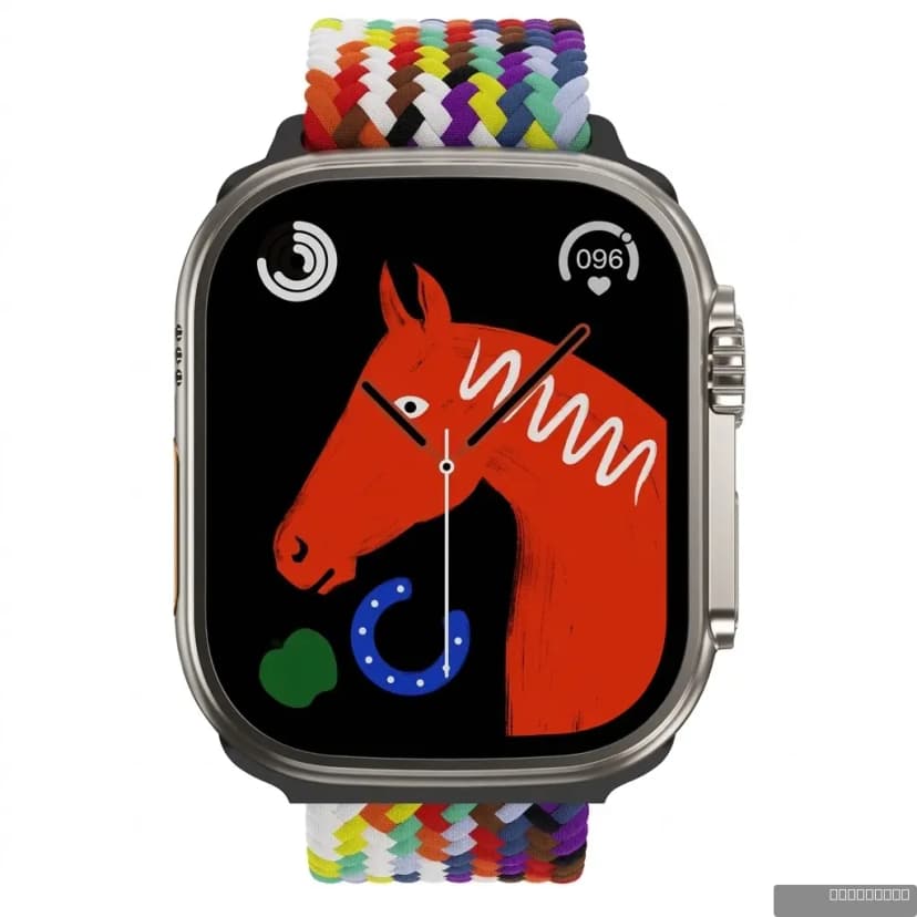 HOCO AS104 Lightweight nylon braided magnetic buckle strap for iWatch(42/44/45/49mm)