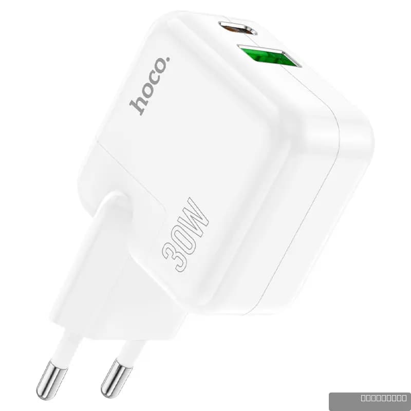 HOCO C111A Lucky dual-port PD30W+QC3.0 charger(EU)