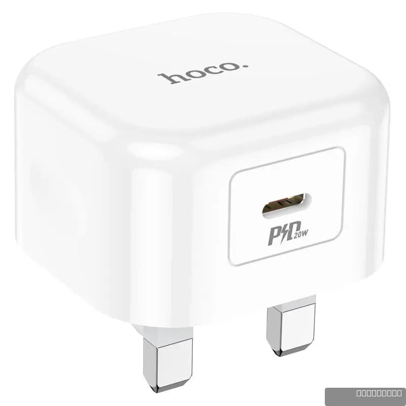 HOCO C91B Founder single port PD20W charger set(Type-C to iP)(UK)
