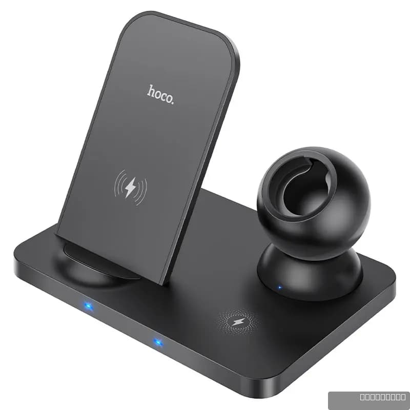 HOCO CW33 Ultra-Charge 3-in-1 vertical wireless fast charger