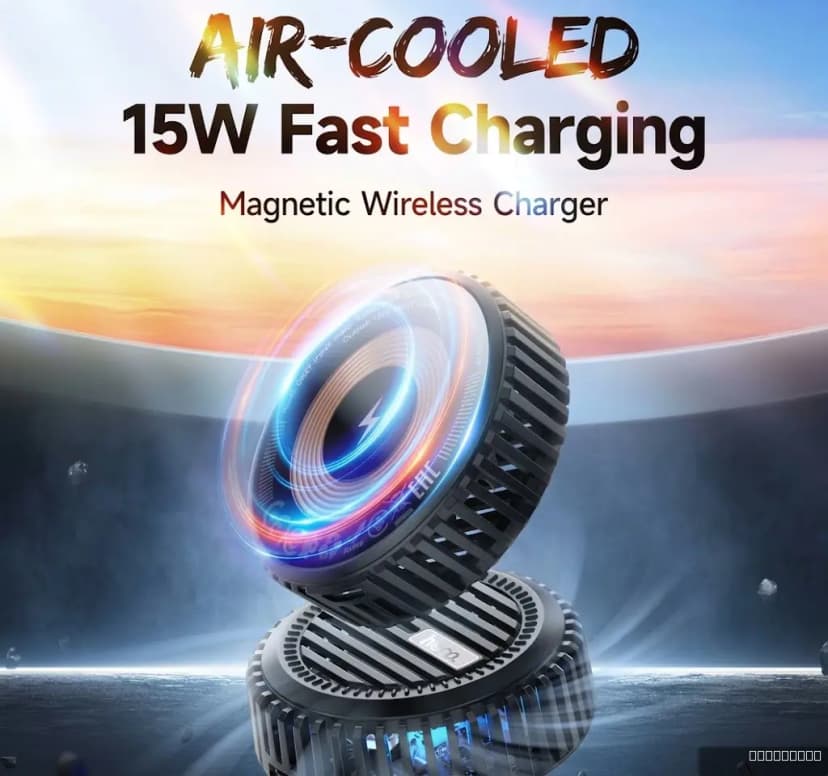 HOCO CW57 Air-cooled 15W magnetic wireless fast charger