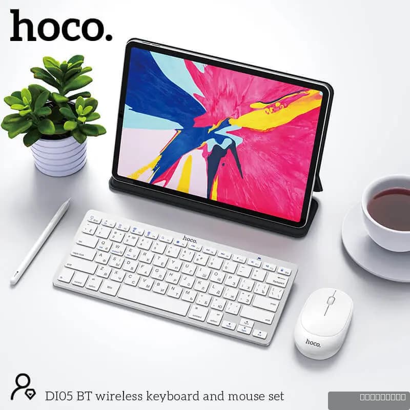 HOCO DI05 BT wireless keyboard and mouse set(english version)