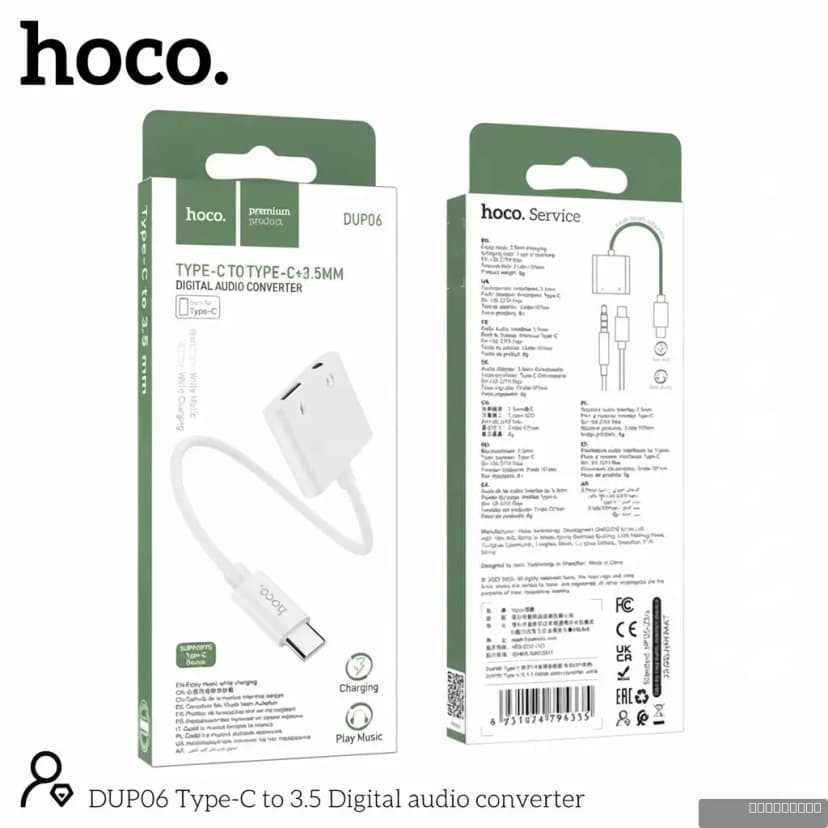 HOCO DUP06 Type-C to 3.5 Digital audio converter